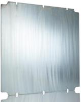 248-1100 RS PRO Steel Mounting Plate, 2mm H, 382mm W, 387mm L for Use with RS PRO GRP Enclosure