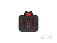2350890-1 TE Connectivity, NTSEAL Automotive Connector Socket Cable Mount 20 Way, Solder Termination