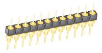 bbs-132-t-b Samtec BBS Series Straight Through Hole Pin Header, 5 Contact(s), 2.54 mm Pitch, 1 Row, Unshrouded