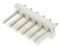 640445-6 TE Connectivity MTA-156 Series Straight Through Hole Pin Header, 6 Contact(s), 3.96 mm Pitch, 1 Row, Unshrouded