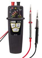 p01191762z Chauvin Arnoux CA 762, LED Voltage tester, 690 V ac, 750V dc, Continuity Check, Battery Powered, CAT IV