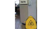 fg627600yel Rubbermaid Commercial Products Yellow 36 in PE Wet Floor Cone