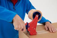 04124-00015-00 Tesa 4124 Transparent Packing Tape, 66m x 50mm