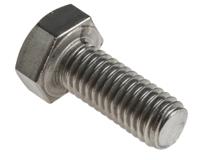 190-260 RS PRO Stainless Steel, Hex Bolt, M8 x 20mm