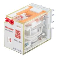 121-7800 RS PRO Plug In Power Relay, 115V ac Coil, 6A Switching Current, 4PDT