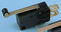 83-160-329 Crouzet Roller Lever Micro Switch, Tab Terminal, 10 A @ 250 V ac, SP-CO