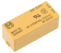 s224ulcsad Panasonic PCB Mount Power Relay, 24V dc Coil, 4A Switching Current, DPDT