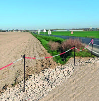 284-5216 RS PRO Red & White Polypropylene Chain Barrier