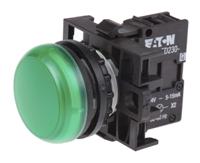 78639223-m22-l-gm22-am22-led230-g Eaton, RMQ Titan M22, Flush Mount, Rear, Surface Mount Green LED Pilot Light, 22mm Cutout, IP69K, Round, 85 →