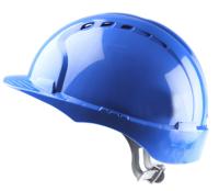 ajf030-000-500 JSP EVO2 Blue Safety Helmet, AdjustableVentilated