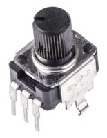 rk09k1130a8g Alps Alpine RK09K 10kΩ Rotary Potentiometer 1-Gang Through Hole, RK09K1130A8G