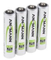 5030772 Ansmann MaxE NiMH Rechargeable AAA Battery, 550mAh, 1.2V