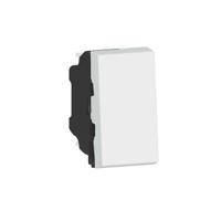 077030l Legrand White Rocker Switch Grid Module 6A, Mosaic Series