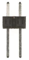 m20-9990245 HARWIN M20 Series Straight Through Hole Pin Header, 2 Contact(s), 2.54 mm Pitch, 1 Row, Unshrouded