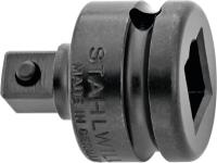 33030002 STAHLWILLE 4018754017195 1/2 in Square Adaptor, 37 mm Overall
