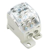 1562210000 Weidmuller Distribution Block, 5 Way, 16 mm², 25 mm², 70 mm², 192A, 1 kV ac/dc, 600 V, Grey