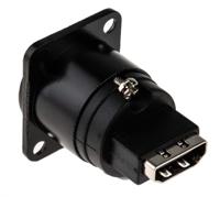 143-8921 RS PRO Type A 2 Way Female Feedthrough HDMI Connector