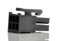 45559-0002 Molex, Mini-Fit Jr Female Connector Housing, 4.2mm Pitch, 6 Way, 2 Row