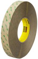 9473pc-19mmx55m 3M 9473 Clear Double Sided Plastic Tape, 0.36mm Thick, 1 N/cm, PET Backing, 19mm x 55m