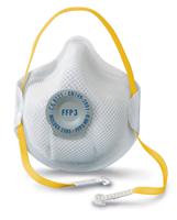 m20-2505 Moldex Moldex Smart Series Disposable Respirator for General Purpose Protection, FFP3, Valved, Moulded 10 per Package
