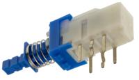 spun191600 Alps Alpine Push Button Switch, Latching, PCB, DPDT, 30V dc