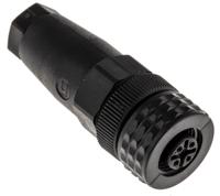 933725100-elka-4012-k-pg7 Hirschmann Circular Connector, 4 Contacts, Cable, M12 Connector, Socket, Female, IP67, E Series