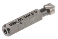 423-876 RS PRO HSS Drill Bit, 6.3mm Head, 3 Flute(s), 90°, 1 Piece(s)