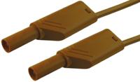 934087105 Hirschmann Test & Measurement, 32A, 1000V ac/dc, Brown, 500mm Lead Length