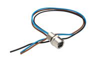 2120959-1 TE Connectivity Circular Connector, 3 Contacts, Panel, M8 Connector, Socket, Female, IP67, M8 Series