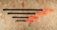 388-3612 RS PRO Crow Bar Set, 200 mm, 300 mm, 450 mm, 600 mm Length