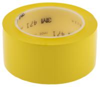 471 3M  Yellow PVC 33m Lane Marking Tape, 0.14mm Thickness