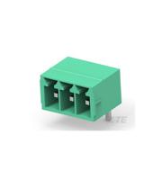 2842478-3 TE Connectivity 2842 Series PCB Terminal Block, 3-Contact, 3.5mm Pitch, Board Mount, 1-Row, Through Hole Termination