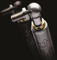 sxv6050500004 Camloc Stainless Steel Gas Strut, with Ball & Socket Joint, 440.0mm Extended Length, 200.0mm Stroke Length