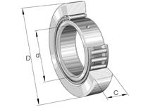 sto12 Yoke Type Track Roller Track Roller STO12, 12mm ID, 32mm OD