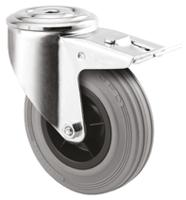 3477pir080p30 Tente Swivel Castor Wheel, 70kg Capacity, 80mm Wheel