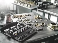 05003785001 Wera 10-Piece Metric 3/8 in Standard Socket Set with Ratchet, 6 point