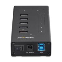 hb30c5a2cst StarTech.com 7 Port USB 3.0 USB A, USB C  Hub, AC Adapter Powered, 130 x 60 x 26mm