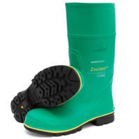 b00859 RESPIREX Hazmax Green Steel Toe Capped Unisex Safety Boots, UK 15