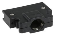 10350-52f0-008 3M 103 Series PBT D Sub Backshell, 50 Way, Strain Relief