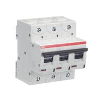 2ccs893001r0634-s803n-c63 ABB High Performance S800N MCB, 3P, 63A Curve C, 400V AC, 36 kA Breaking Capacity