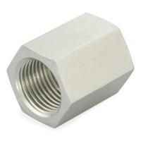14gg44ms Parker Hydraulic Straight Threaded Adaptor 1/2-14 BSPP Female to BSPP 1/4-19 Female, 1/4GG44MS