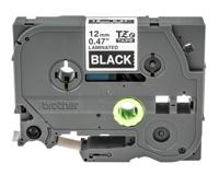 tze-335 Brother White on Black Label Printer Tape, 8 m Length, 12 mm Width