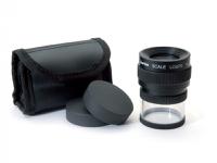 m12071 ideal-tek Handheld Magnifier, 7X x Magnification, 25mm Diameter