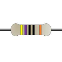 mf0204fte52-470r Yageo 470Ω Metal Film Fixed Resistor 0.4W ±1% MF0204FTE52-470R