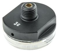 g27-10-r1 SMC Pressure Gauge 1 MPa, 10bar Back Entry 26mm Outside Diameter