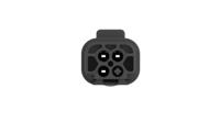 1-2356631-2 TE Connectivity, Superseal Pro Automotive Connector Plug Black Cable Mount 3 Way, Cable Termination