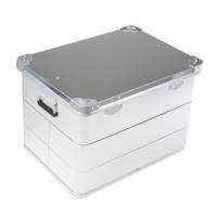 914-4102 RS PRO Waterproof Metal Equipment case, 630 x 465 x440mm