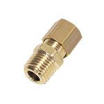 0105-14-17 Legris LF3000 Series Straight Threaded Adaptor, R 3/8 Male to Push In 14 mm, Threaded-to-Tube Connection Style