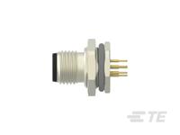 t4140012081-000 TE Connectivity Circular Connector, 8 Contacts, Rear, M12 Connector, Plug, Male, IP67, M12 Series