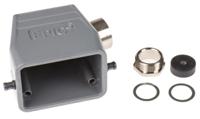 1901200071200200 EPIC H-B Heavy Duty Power Connector Hood, 6 Contacts, M20 Thread, Side Entry
